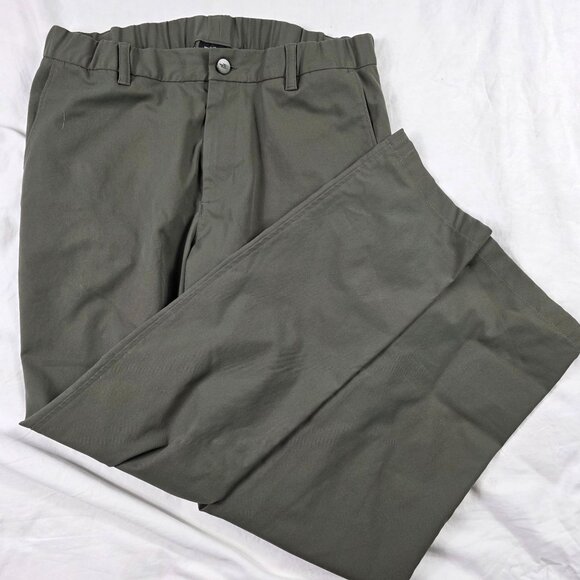 The North Face Pants Mens 32 Green Outdoor Casual Camping Hiking Straight Leg - Picture 1 of 13